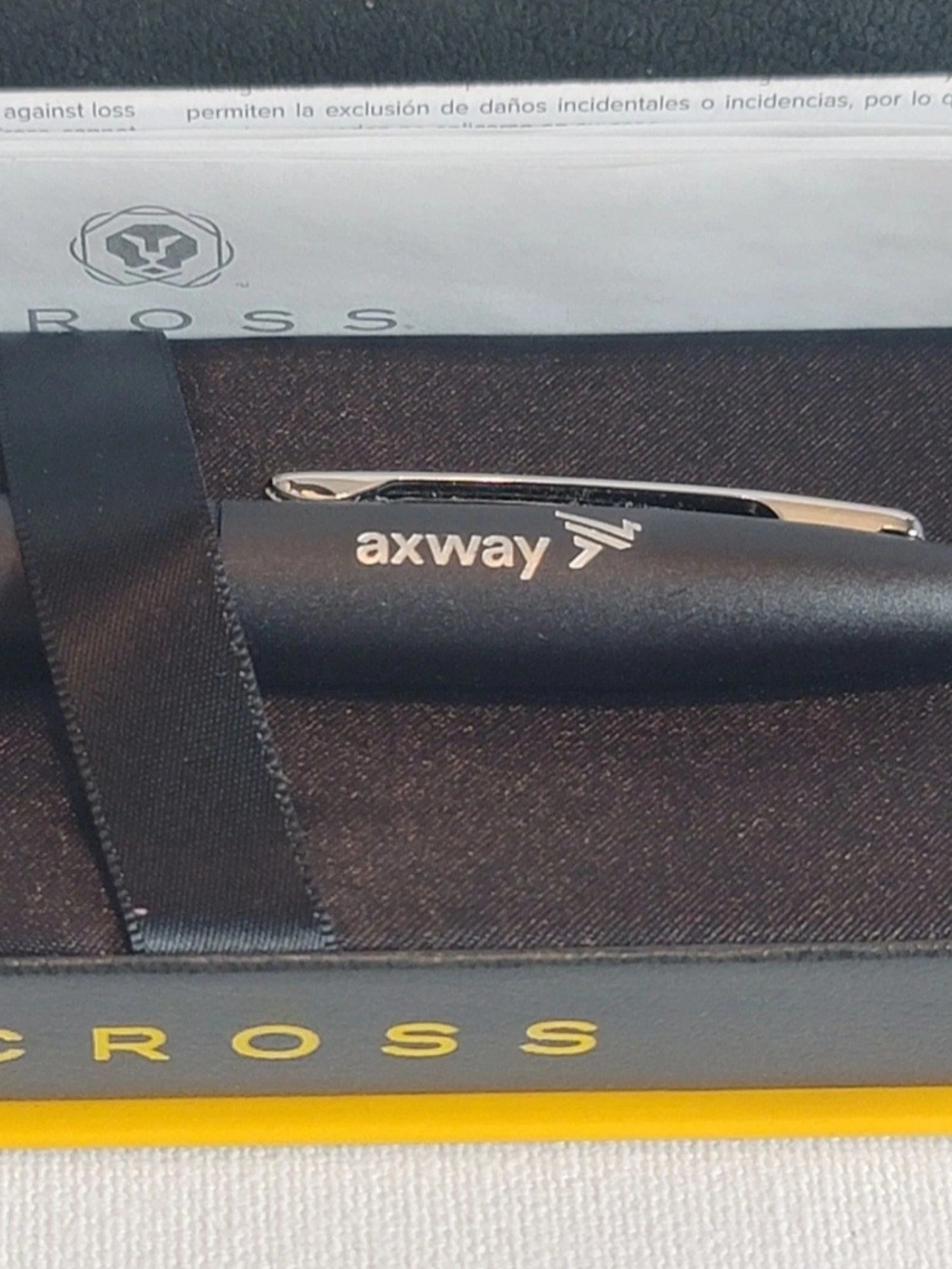 Axway Cross Pen In Box - Picture 2 of 2